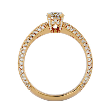 Thao diamond engagement ring