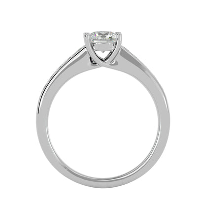 Naledi channel setting diamond engagement ring