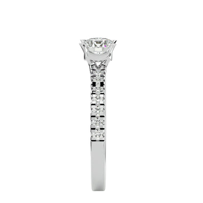 Mpho diamond engagement ring