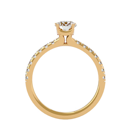 Mpho diamond engagement ring