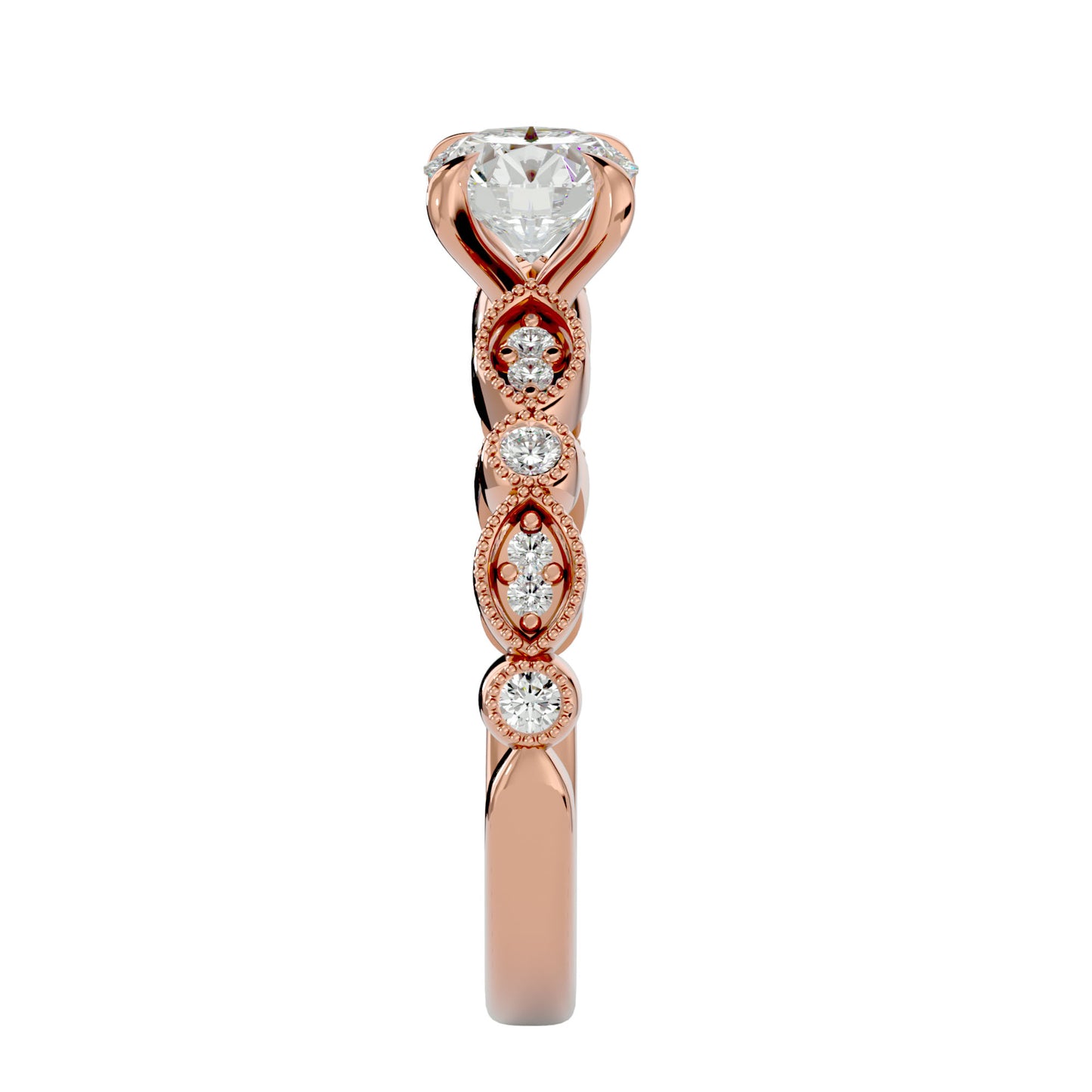 Malee vinatge diamond engagement ring