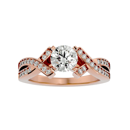 Siriporn diamond engagement ring