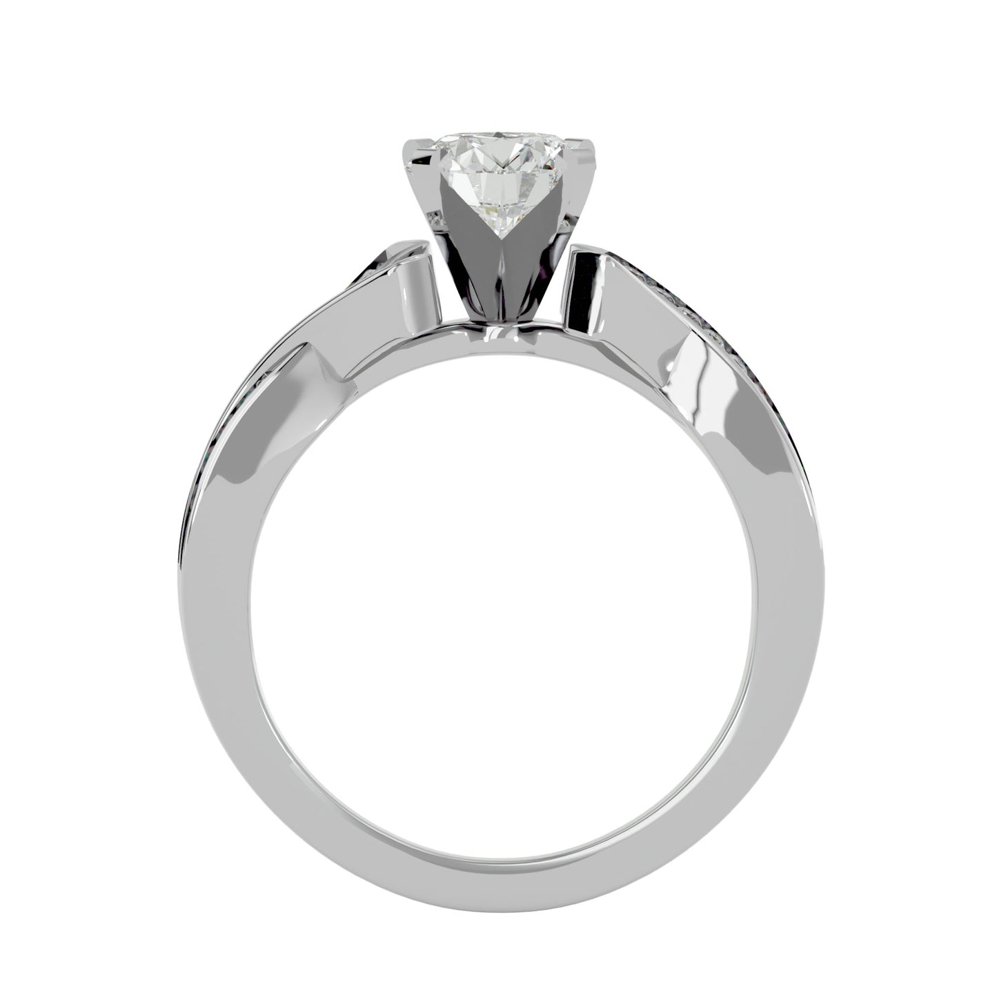 Siriporn diamond engagement ring