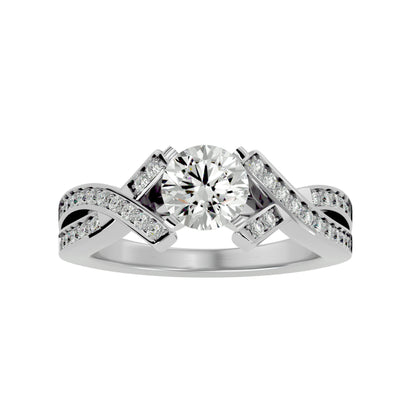 Siriporn diamond engagement ring