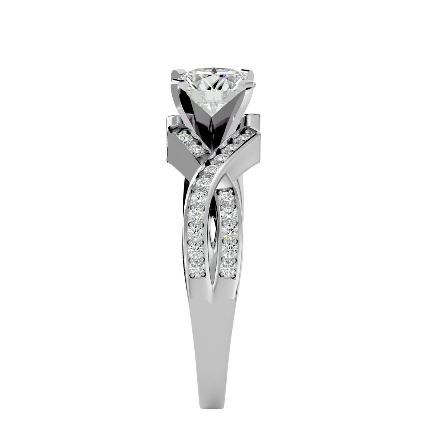 Siriporn diamond engagement ring