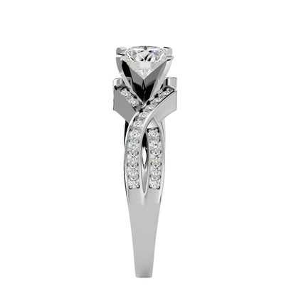 Siriporn diamond engagement ring