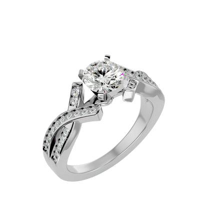 Siriporn diamond engagement ring