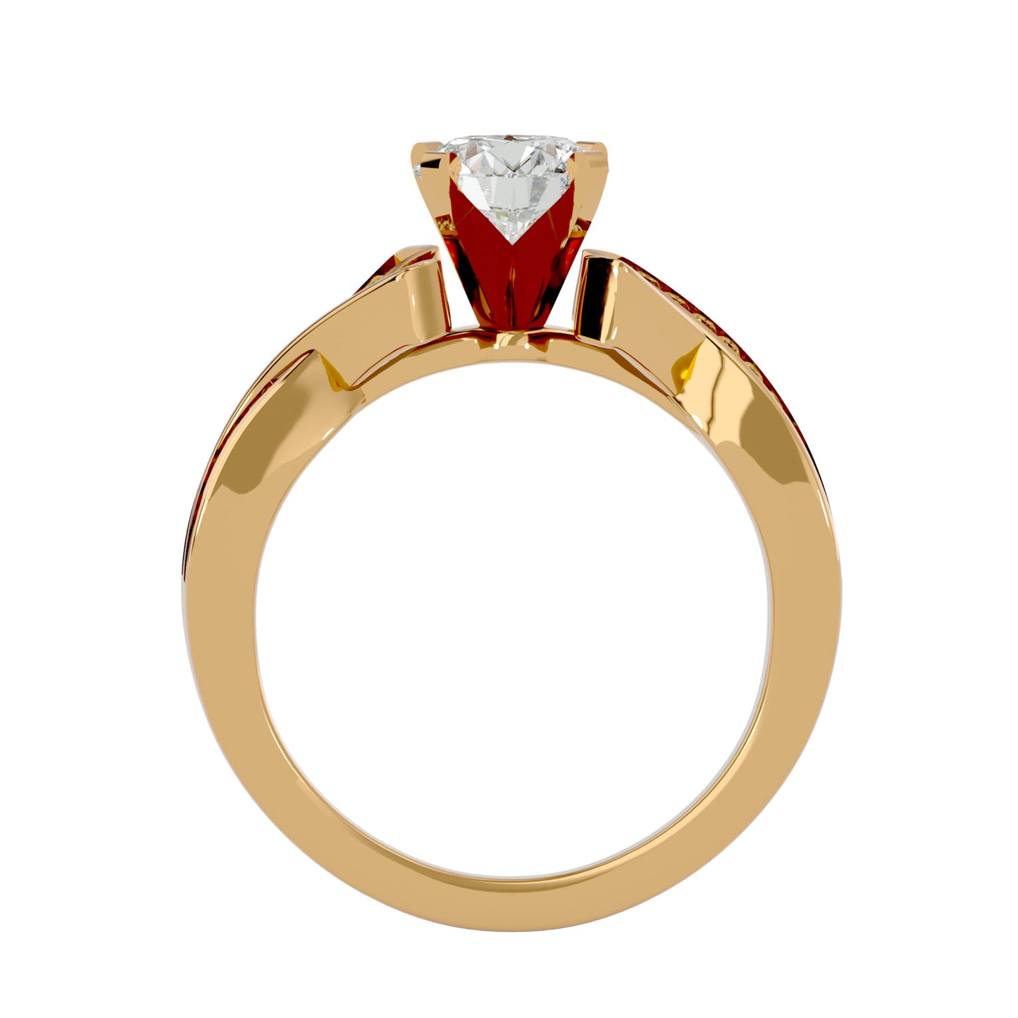 Siriporn diamond engagement ring