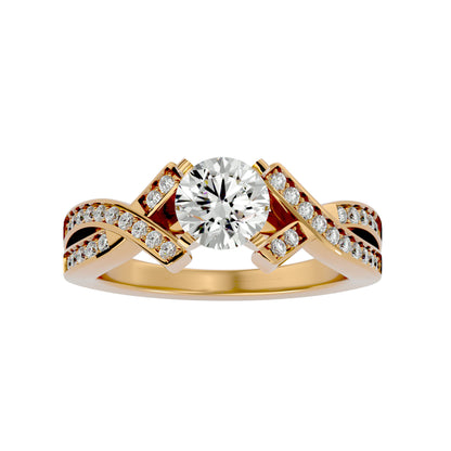 Siriporn diamond engagement ring