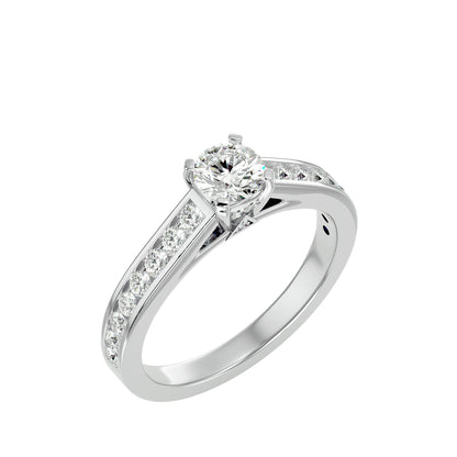 Nathalie diamond engagement ring
