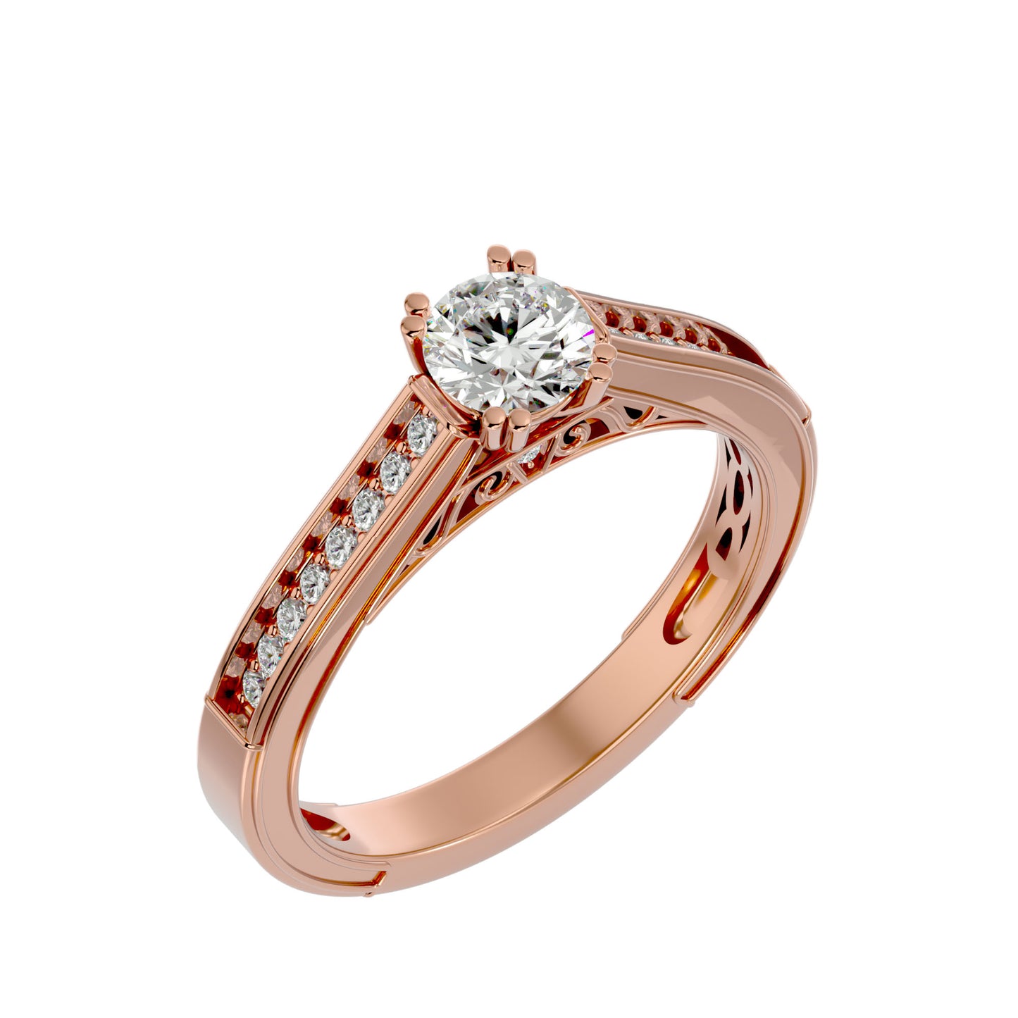 Vanya diamond engagement ring