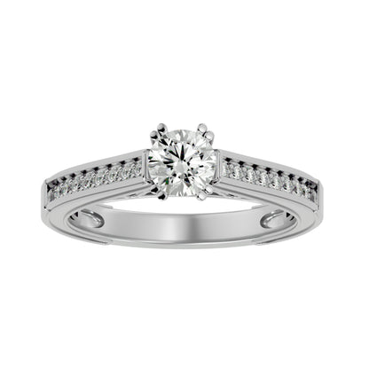 Vanya diamond engagement ring