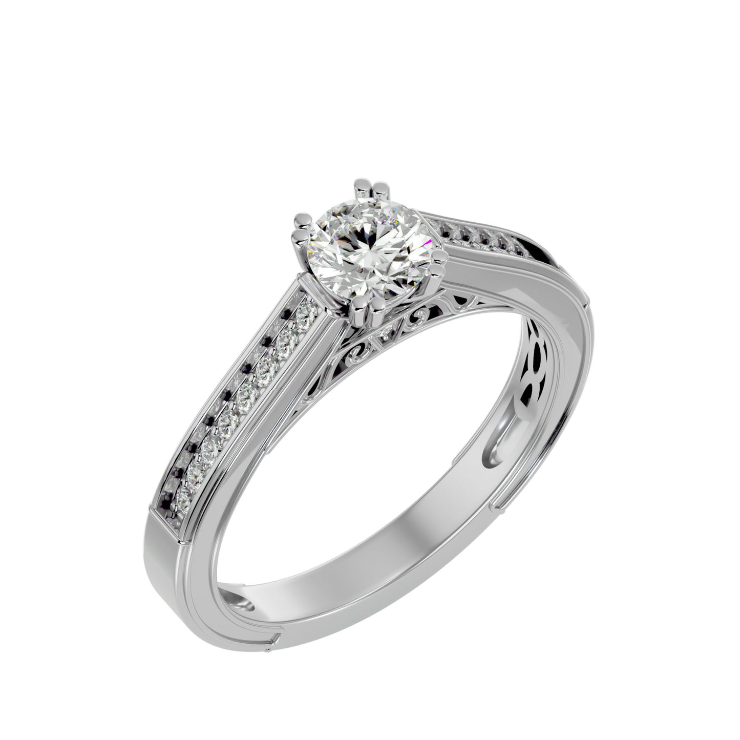 Vanya diamond engagement ring