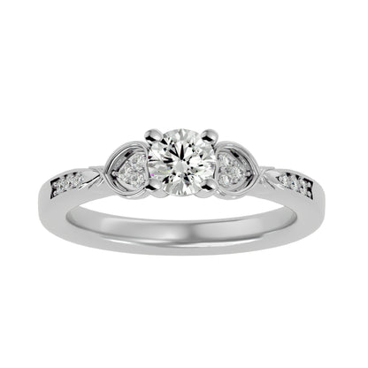 Elina diamond engagement ring