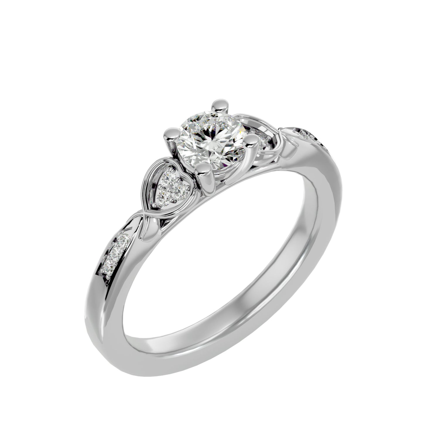 Elina diamond engagement ring