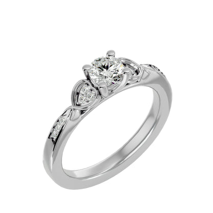 Elina diamond engagement ring