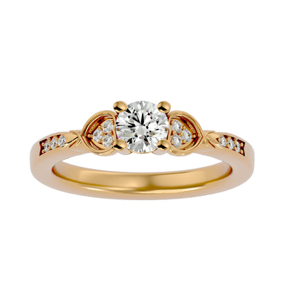 Elina diamond engagement ring