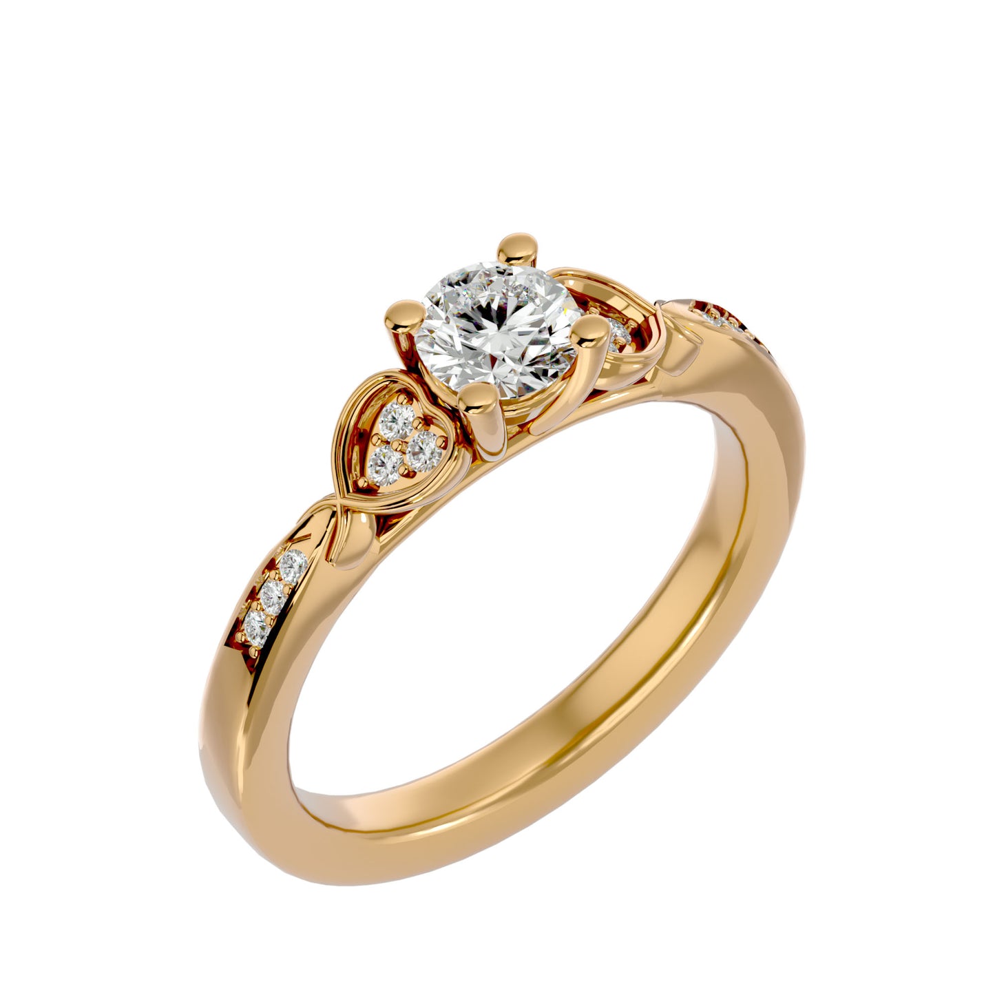 Elina diamond engagement ring
