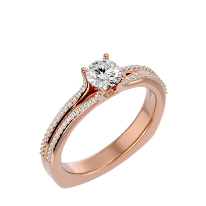 Alina diamond engagement ring
