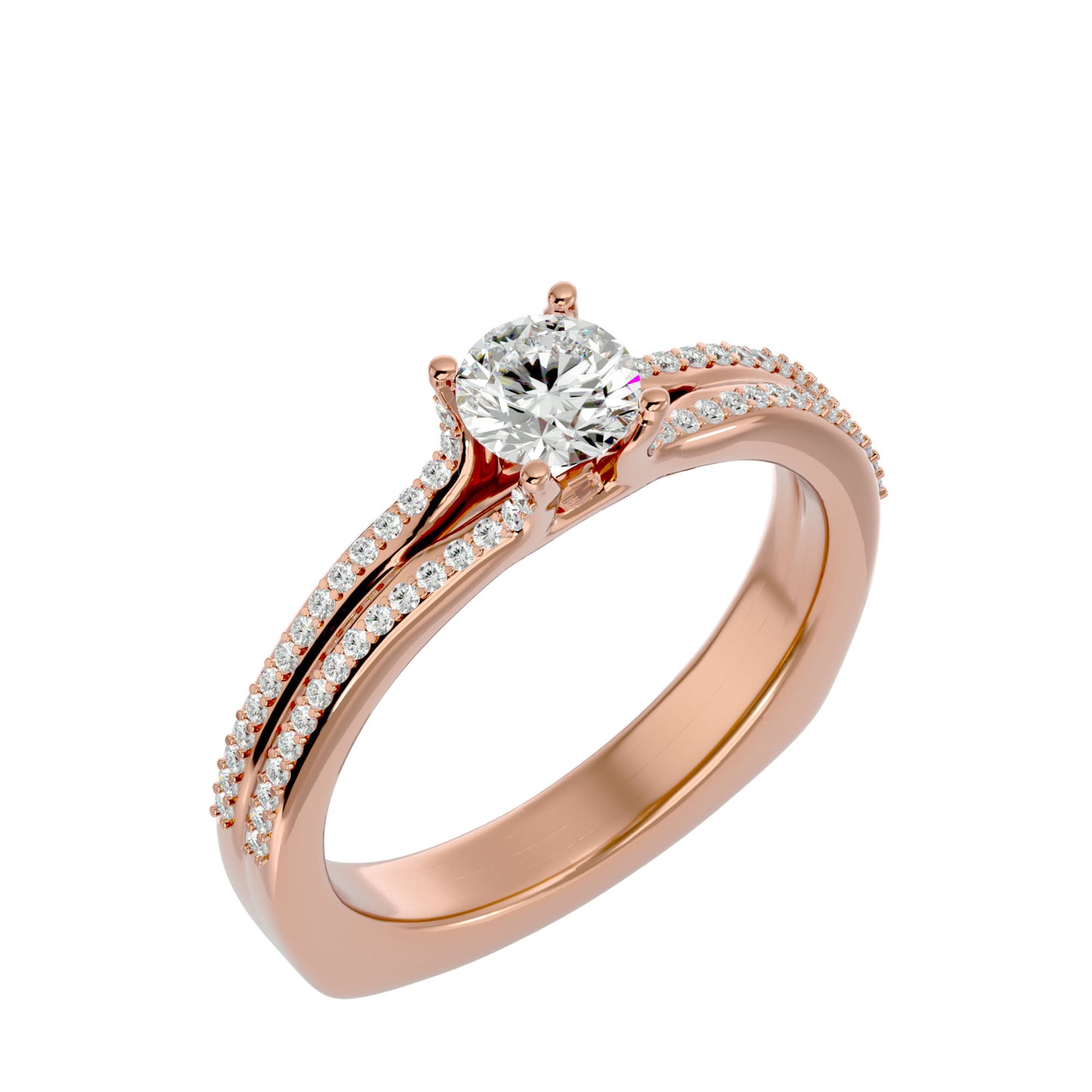 Alina diamond engagement ring