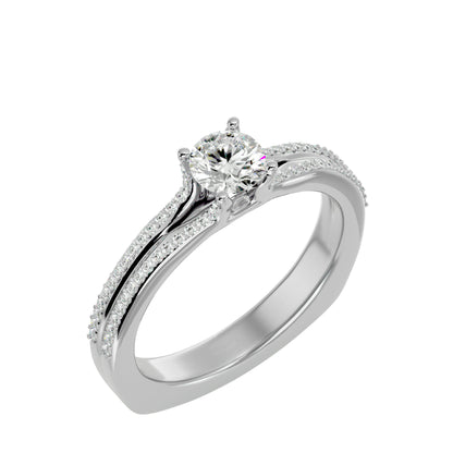 Alina diamond engagement ring