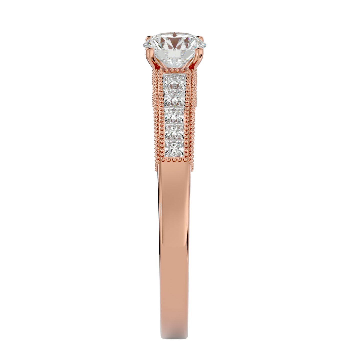 Ava diamond engagement ring
