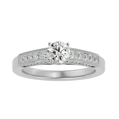 Ava diamond engagement ring