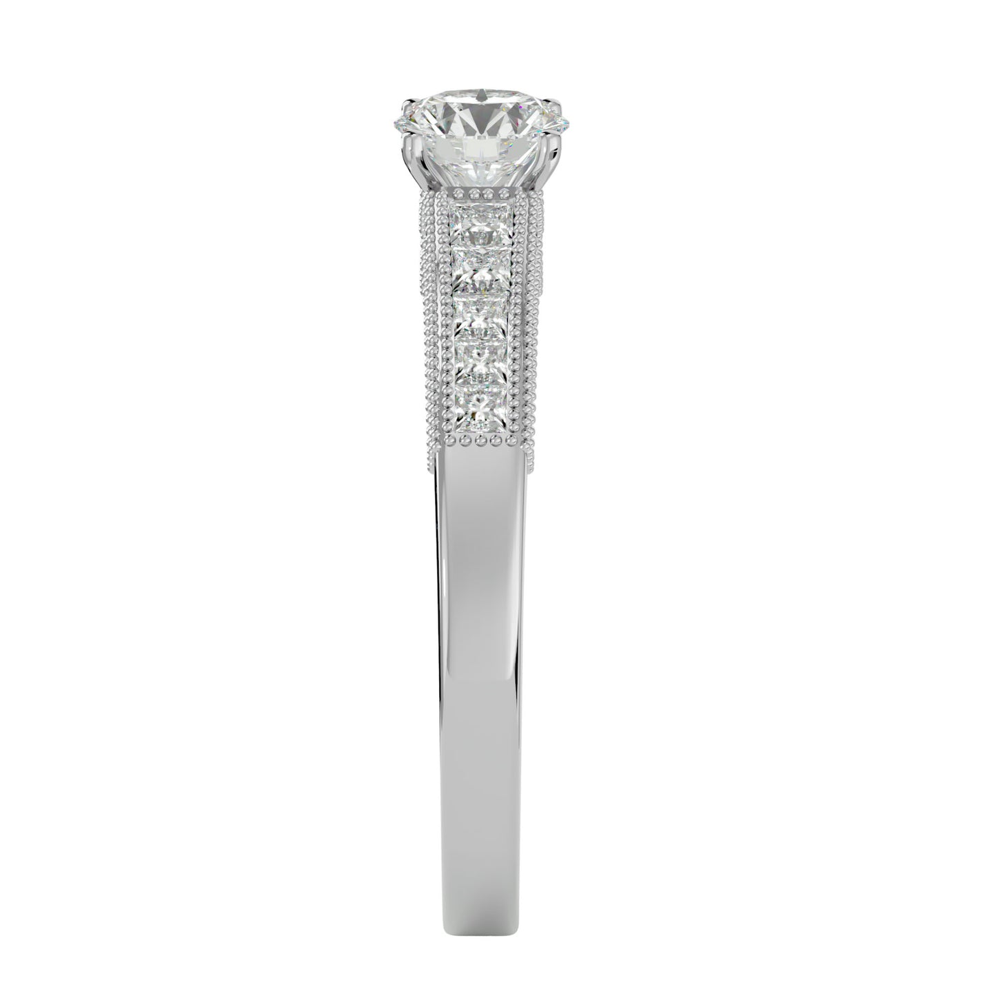 Ava diamond engagement ring