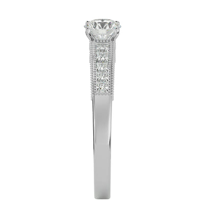 Ava diamond engagement ring