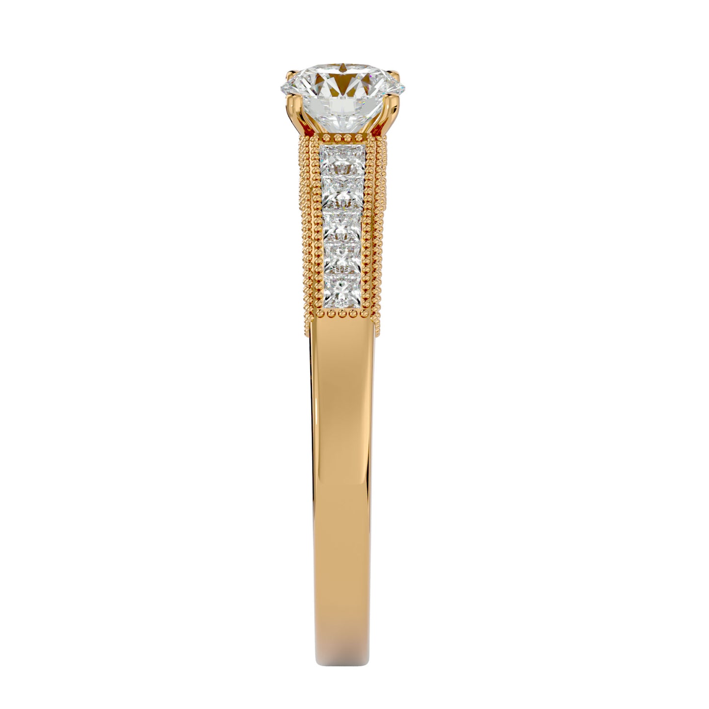 Ava diamond engagement ring