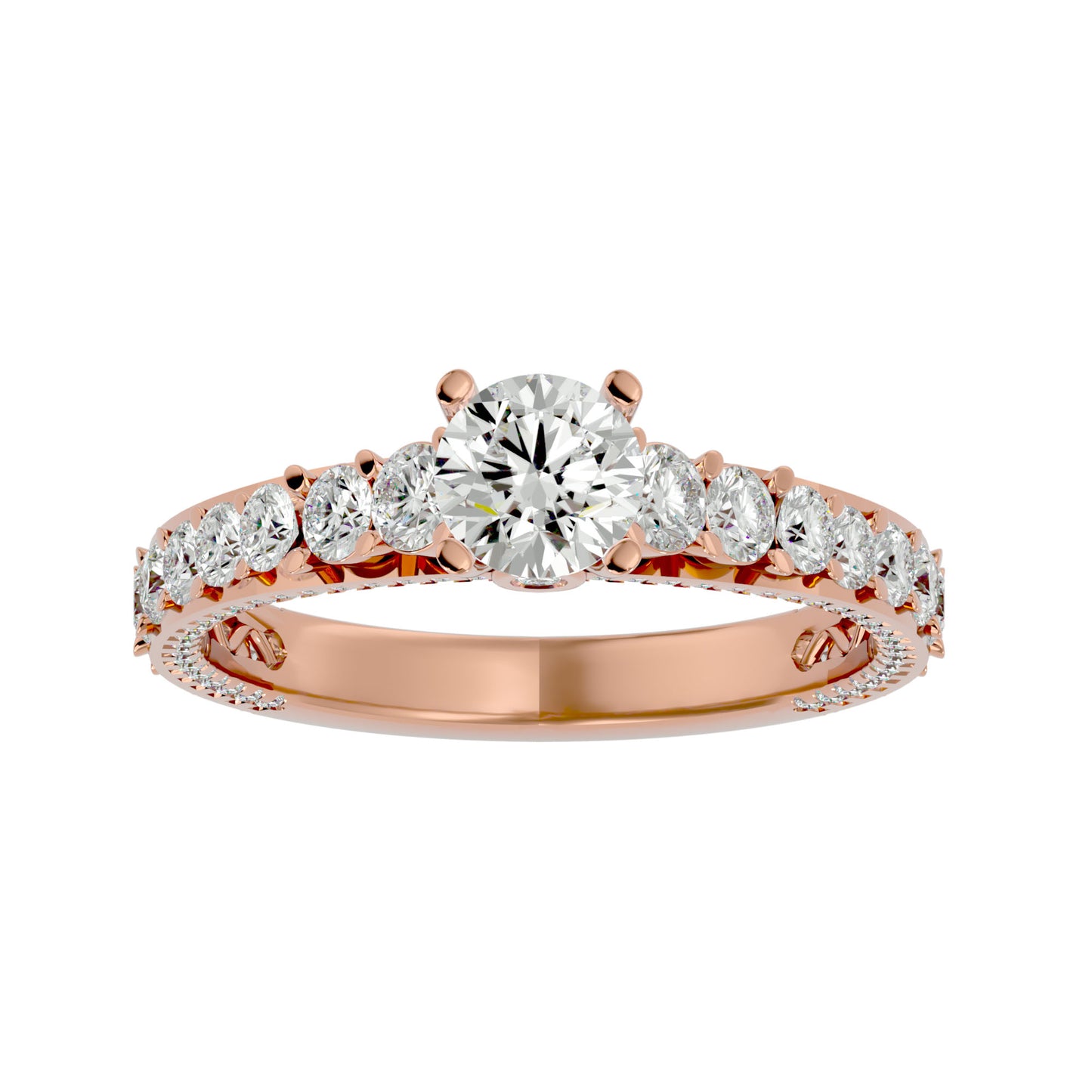 Prisha diamond engagement ring