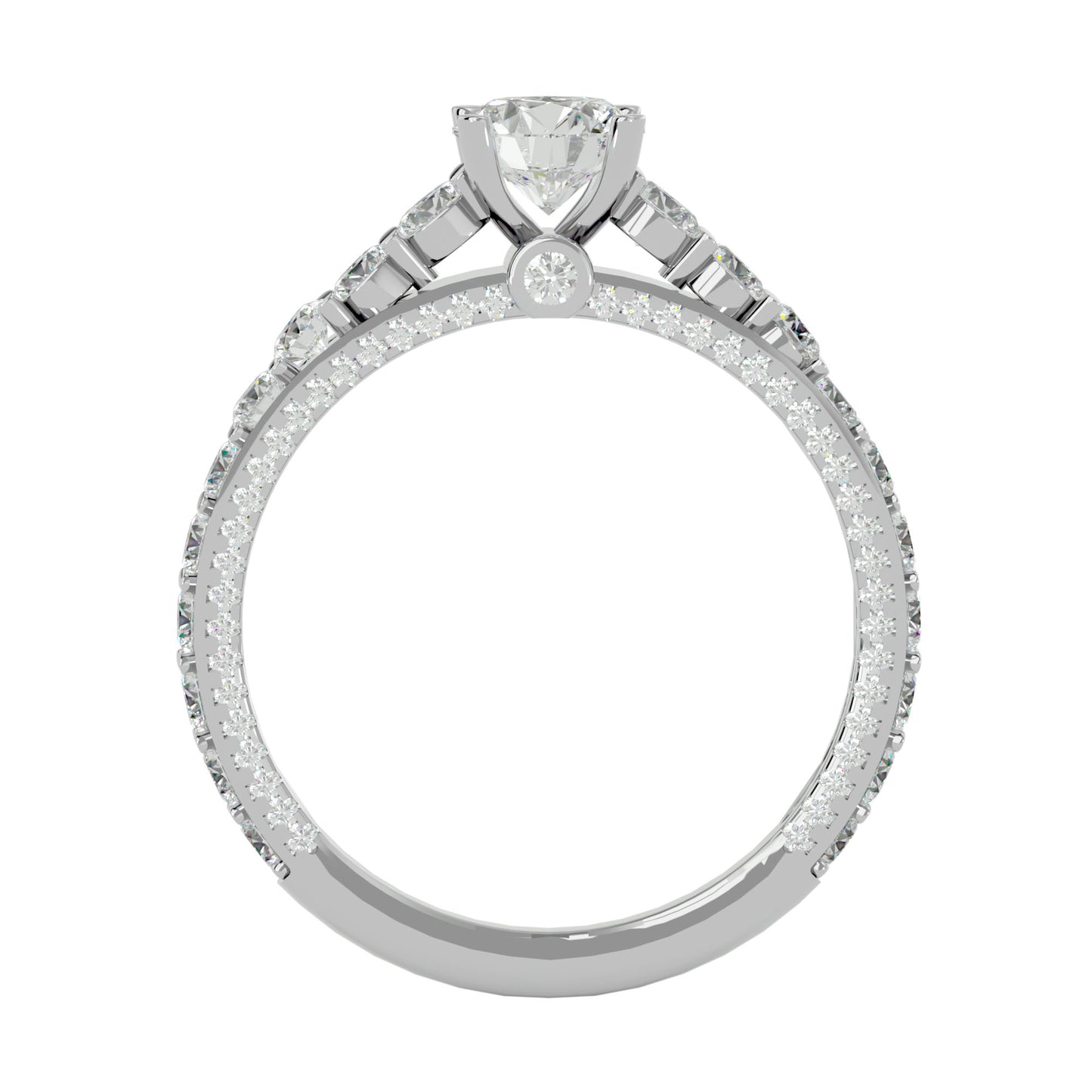 Prisha diamond engagement ring