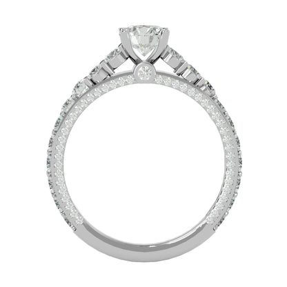 Prisha diamond engagement ring