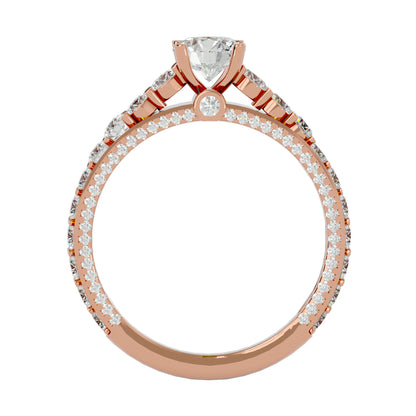 Mishka diamond engagement ring
