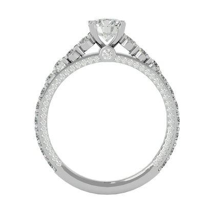 Mishka diamond engagement ring