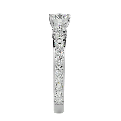 Mishka diamond engagement ring