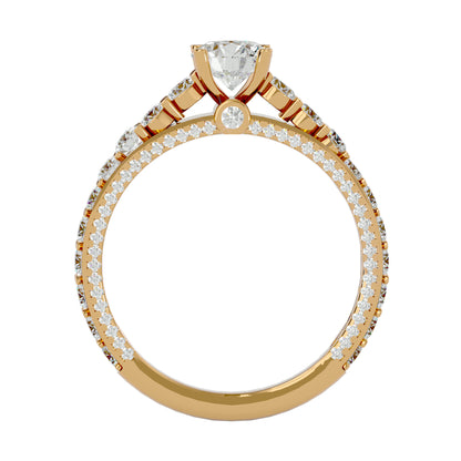 Mishka diamond engagement ring