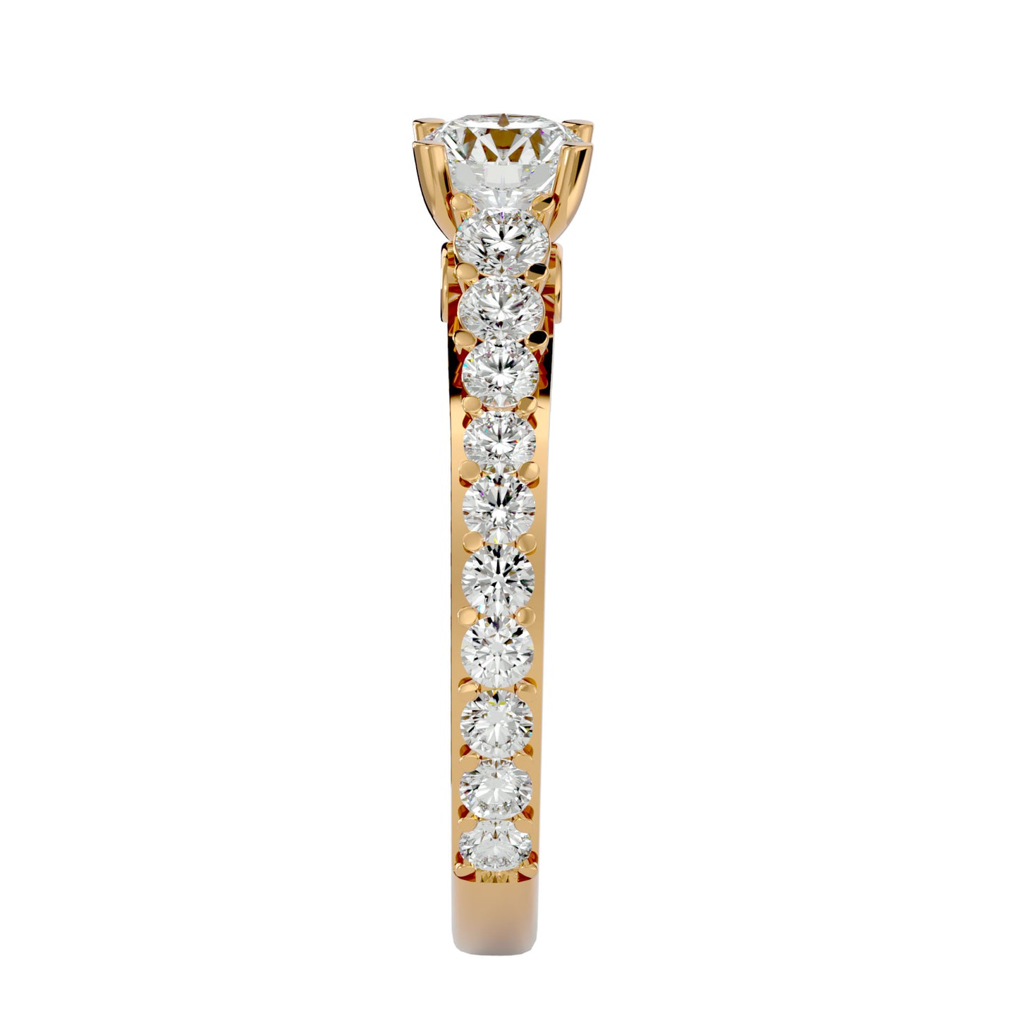 Mishka diamond engagement ring