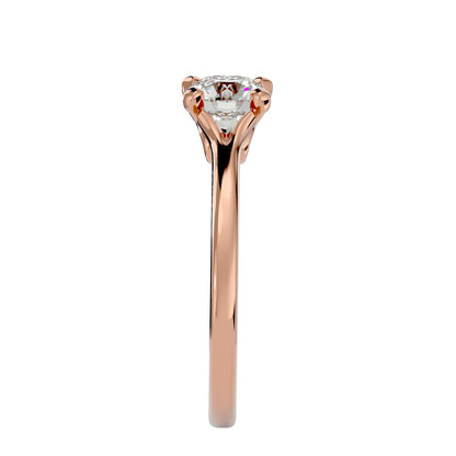 Anvi solitaire diamond engagement ring