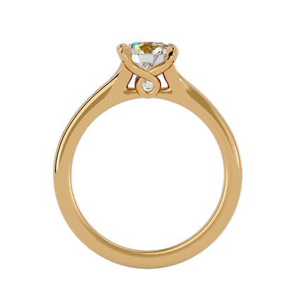 Anvi solitaire diamond engagement ring