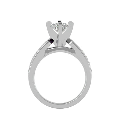 Mae diamond engagement ring