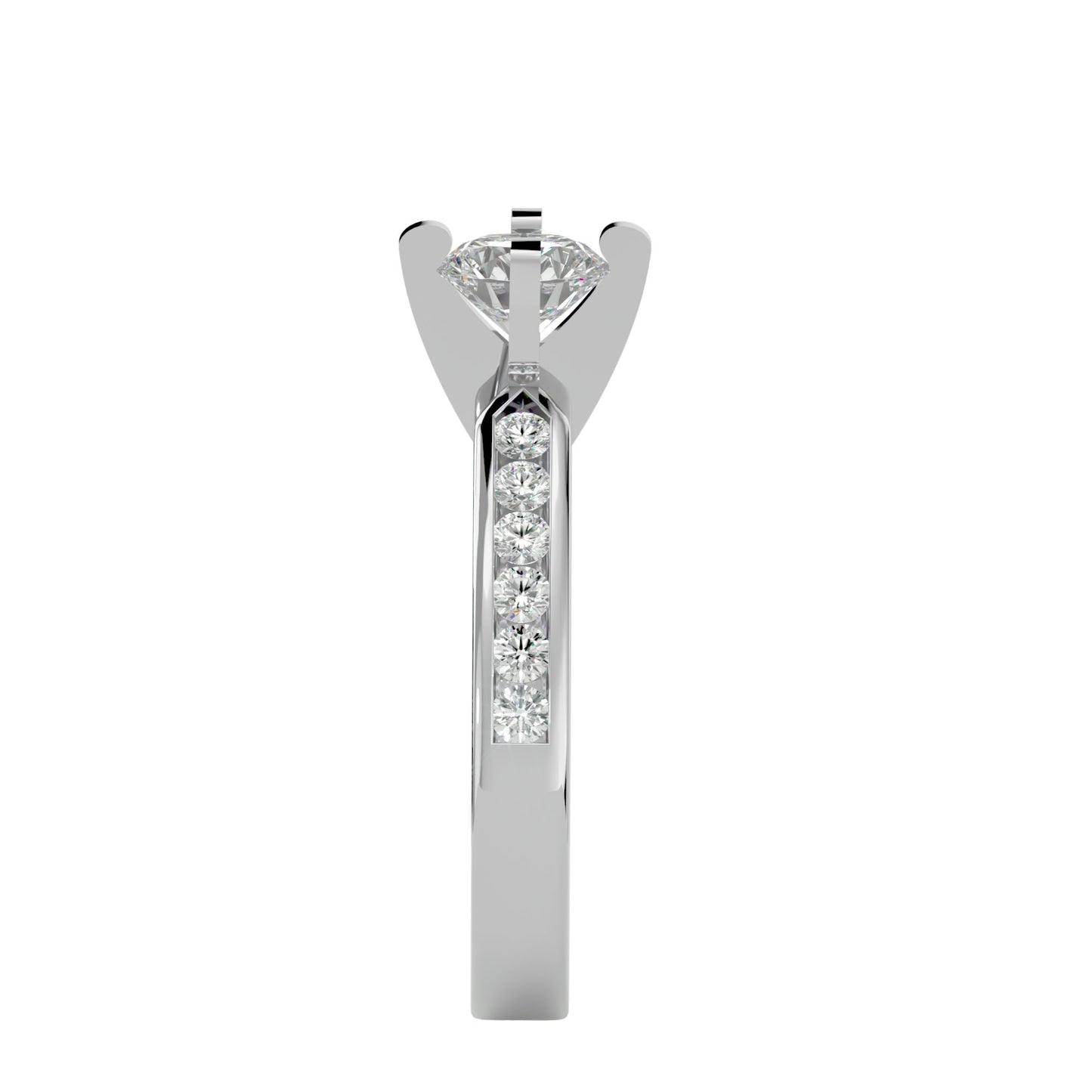 Mae diamond engagement ring