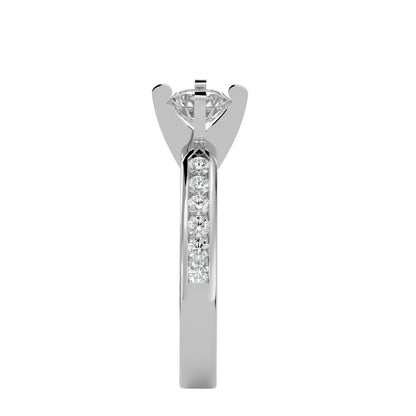 Mae diamond engagement ring
