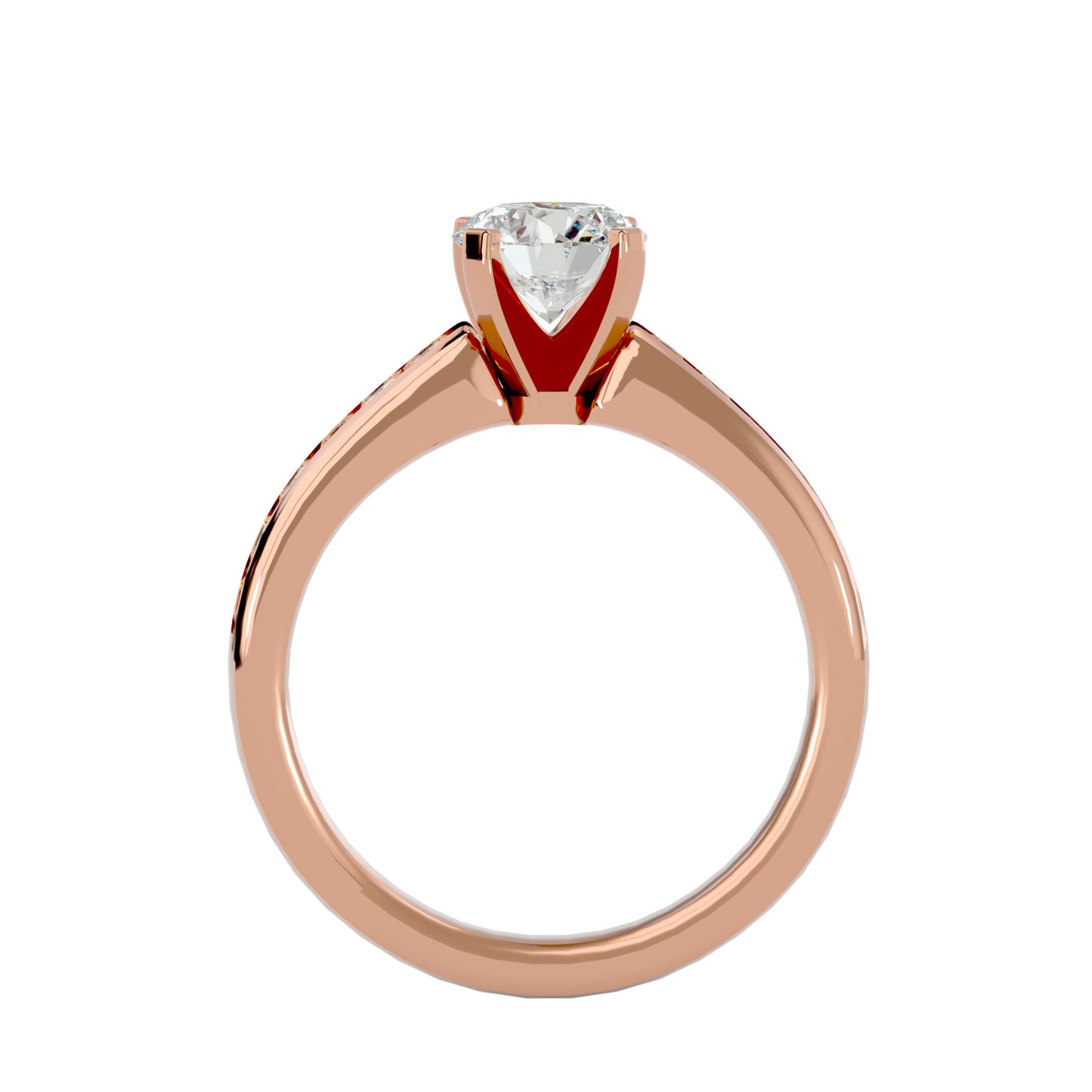 Emery diamond engagement ring