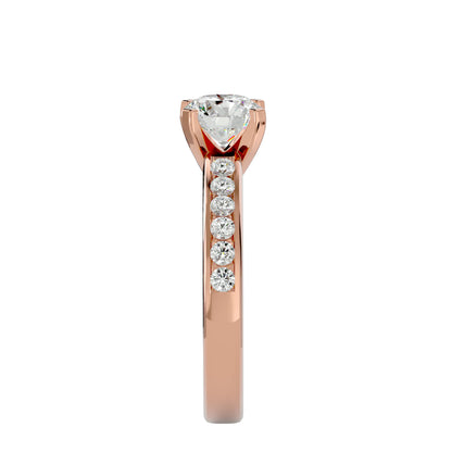 Emery diamond engagement ring