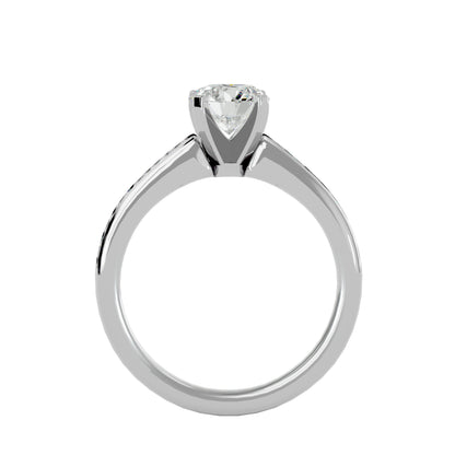 Emery diamond engagement ring
