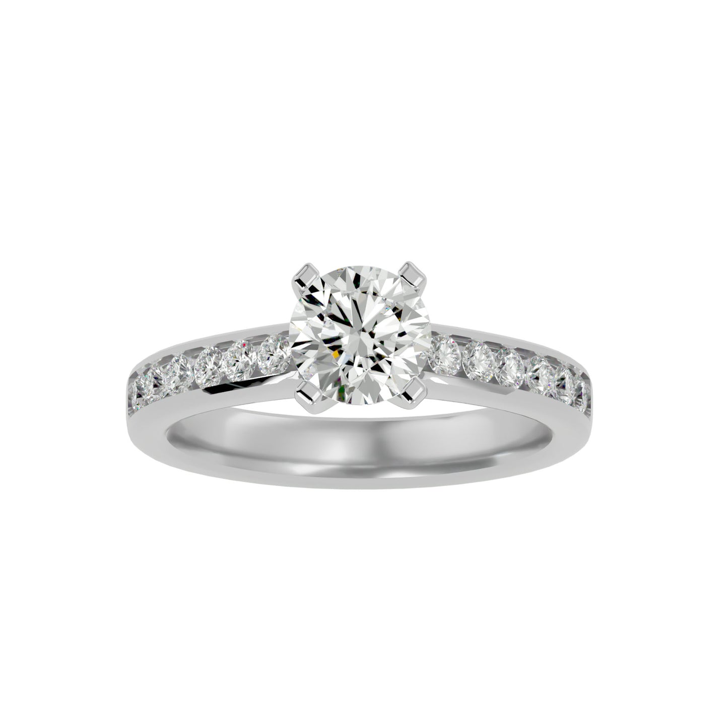 Emery diamond engagement ring