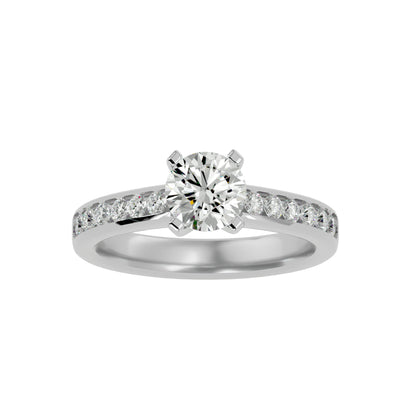 Emery diamond engagement ring
