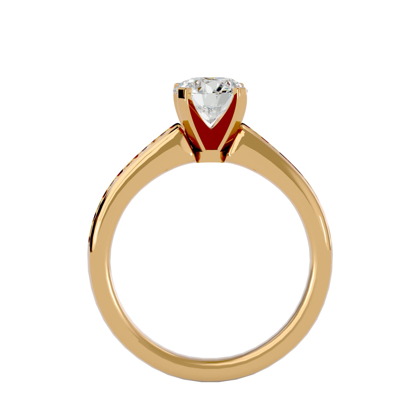 Emery diamond engagement ring