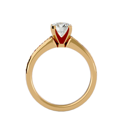 Emery diamond engagement ring
